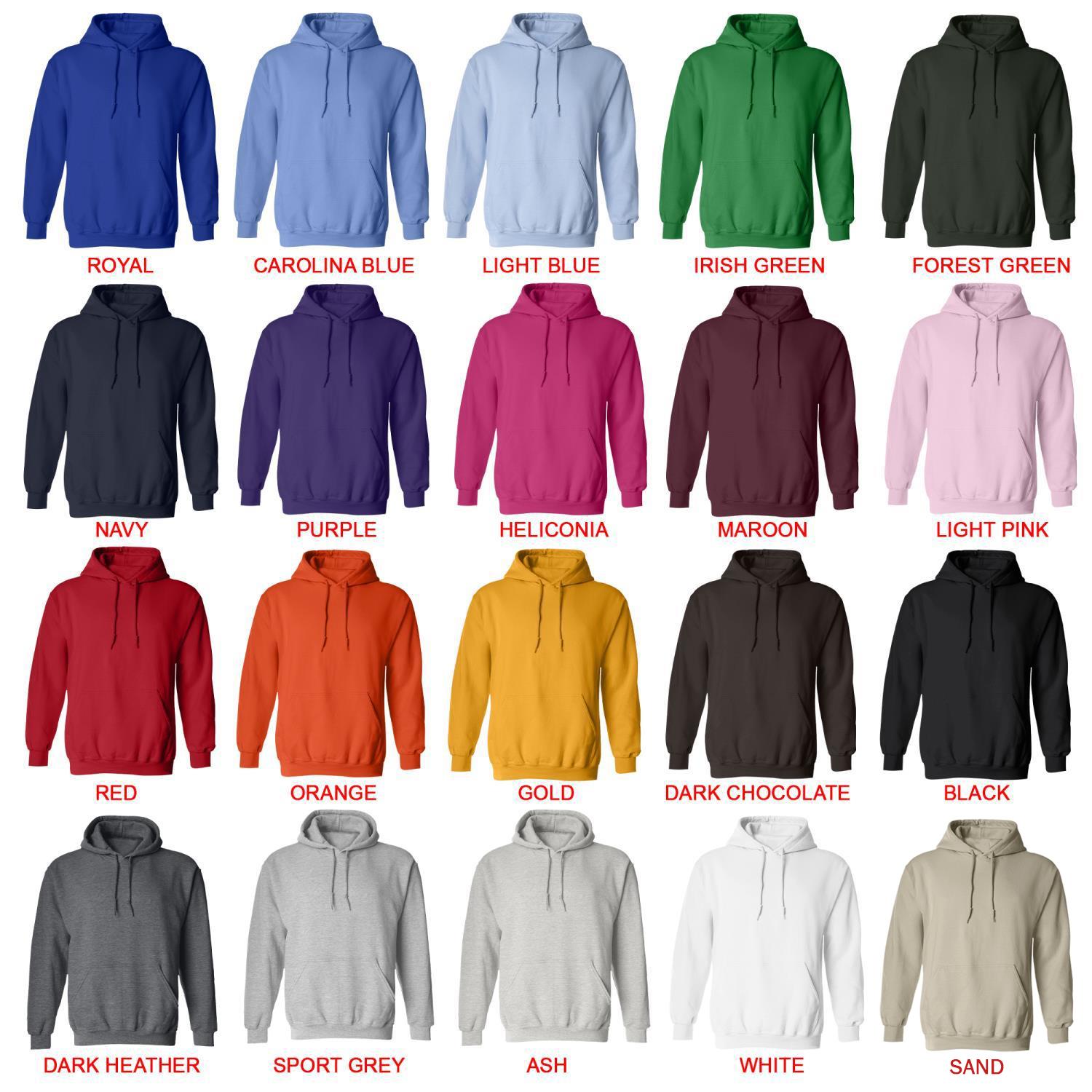 hoodie color chart - Bleach Merch