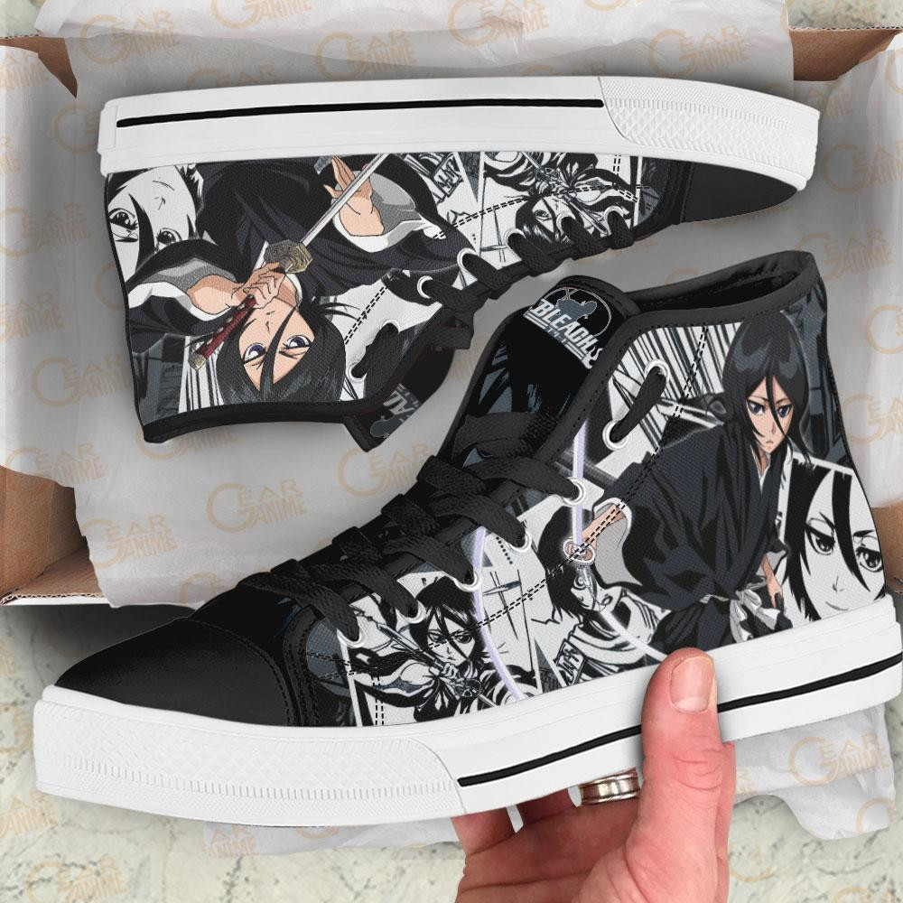 Rukia Kuchiki High Top Shoes