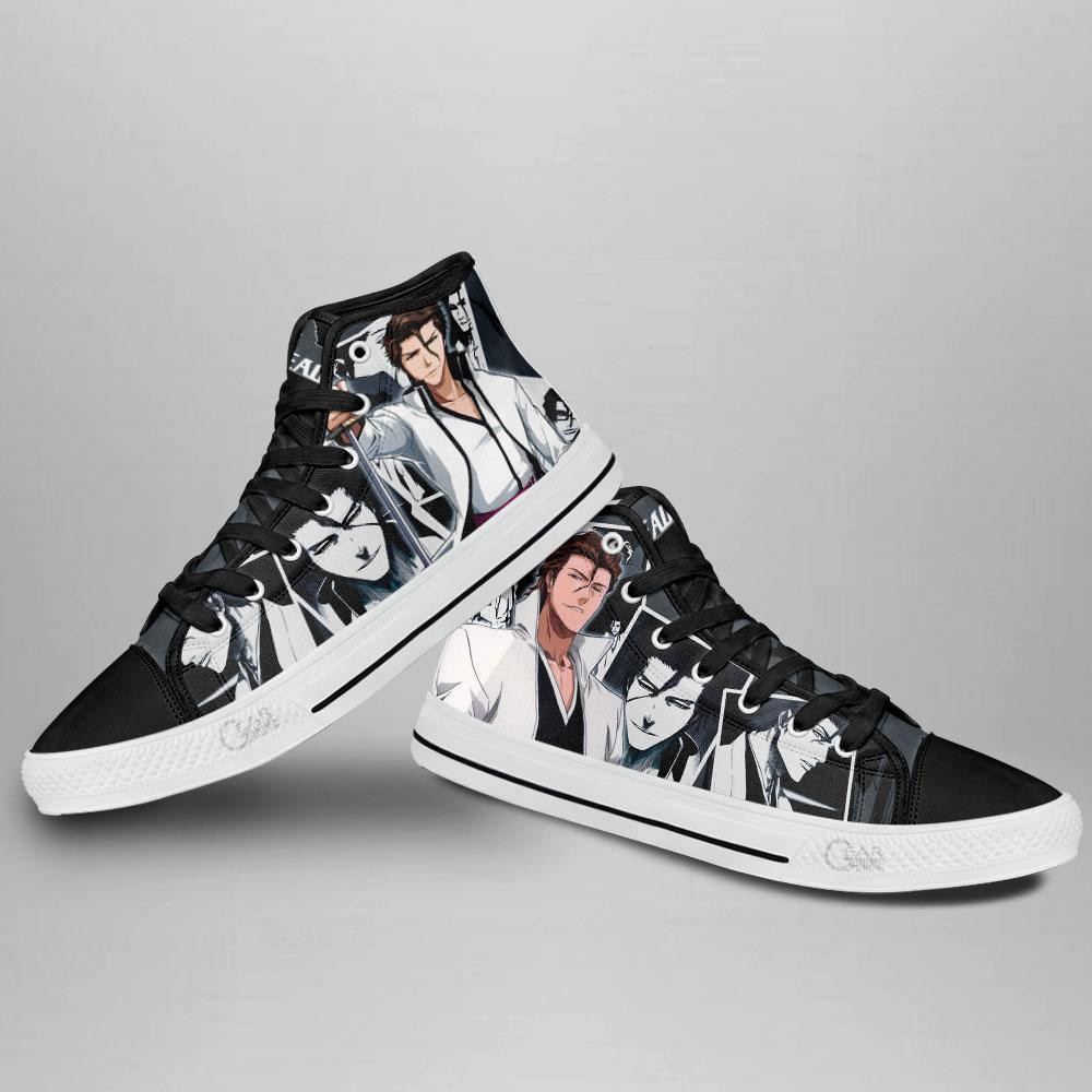 Aizen Sosuke High Top Shoes - Image 3