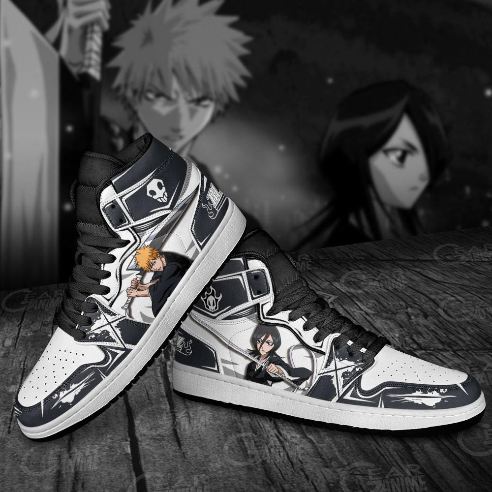 Ichigo Kurosaki And Rukia Kuchiki J1 Sneakers - Image 2