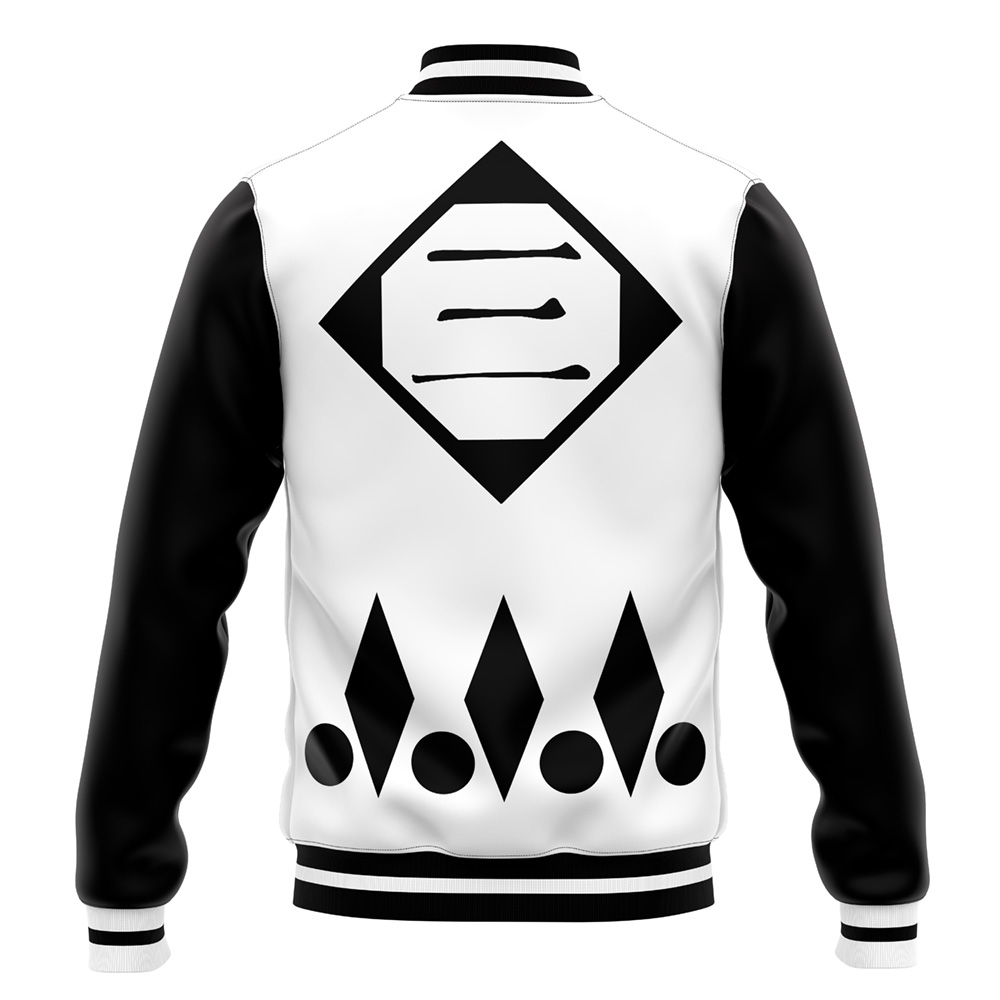 Gin Ichimaru Bleach Varsity Jacket - Image 4