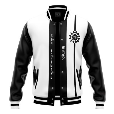 Gin Ichimaru Bleach Varsity Jacket