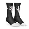 Ichigo Hollow Mask Bleach Socks SIDE mockup - Bleach Merch