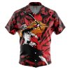 Ichigo Kurosaki Bleach Short Sleeve Hawaiian Shirt FRONT mockup - Bleach Merch