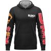 Kurosaki Ichigo V3 Bleach Streetwear Lightweight Hoodie FRONT mockup - Bleach Merch