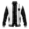 Mayuri Kurotsuchi Bleach Varsity Jacket FRONT Mockup - Bleach Merch