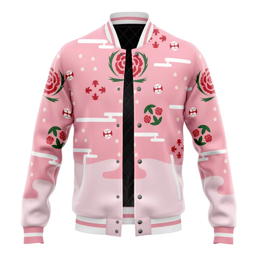 Shunsui Kyoraku Bleach Varsity Jacket