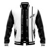 Sosuke Aizen Bleach Varsity Jacket FRONT Mockup - Bleach Merch