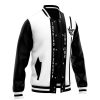 Toshiro Hitsugaya Bleach Varsity Jacket F LEFT Mockup - Bleach Merch