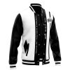 Yamamoto Zaraki Bleach Varsity Jacket F LEFT Mockup - Bleach Merch