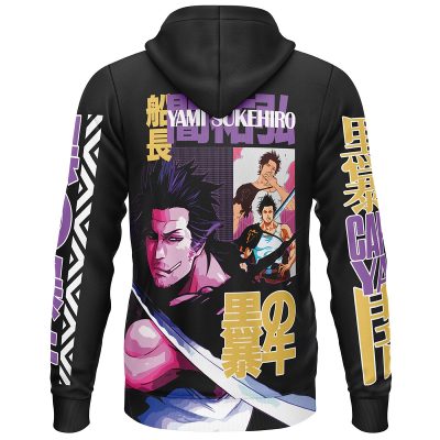 Yami Sukehiro V3 Black Clover Streetwear 3D Hoodie