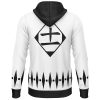 Zaraki Kenpachi Bleach Lightweight Hoodie BACK mockup - Bleach Merch
