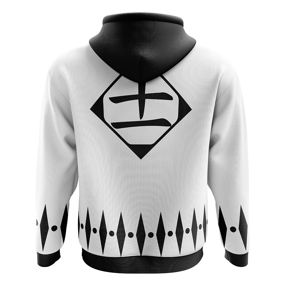 Zaraki Kenpachi Bleach Zip Hoodie Jacket - Image 2