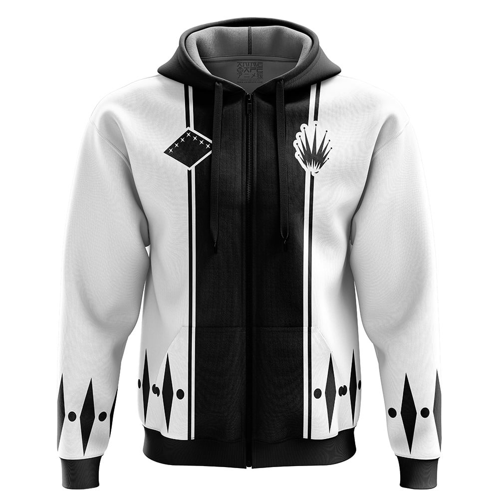 Zaraki Kenpachi Bleach Zip Hoodie Jacket