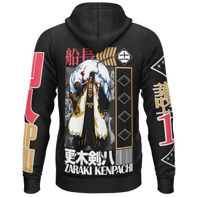Zaraki Kenpachi TYBWA V2 Bleach Streetwear Hoodie 3D Hoodie