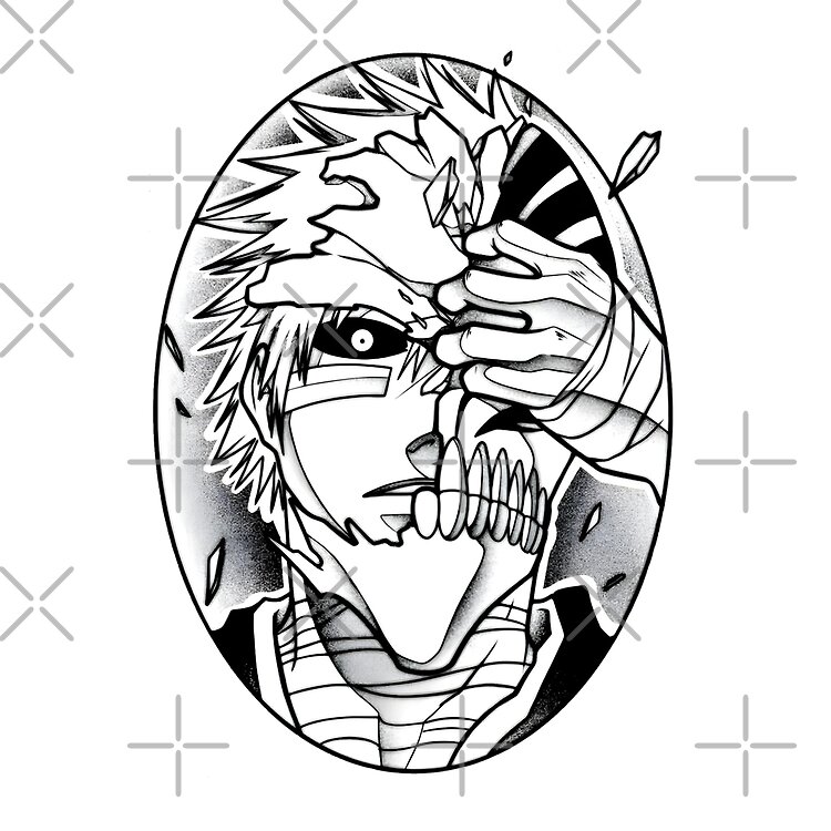 Hollow Half Mask Tote Bag - Image 2