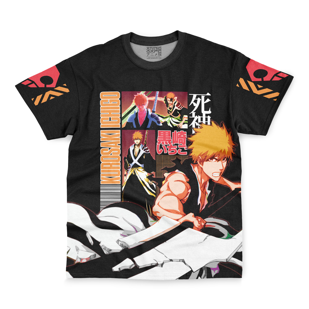 Kurosaki Ichigo TYBWA V3 Bleach Streetwear T-Shirt - Image 2