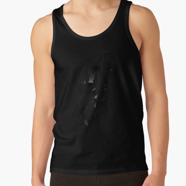 Hollow Half Mask Tank Top - Image 4