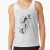 Hollow Half Mask Tank Top