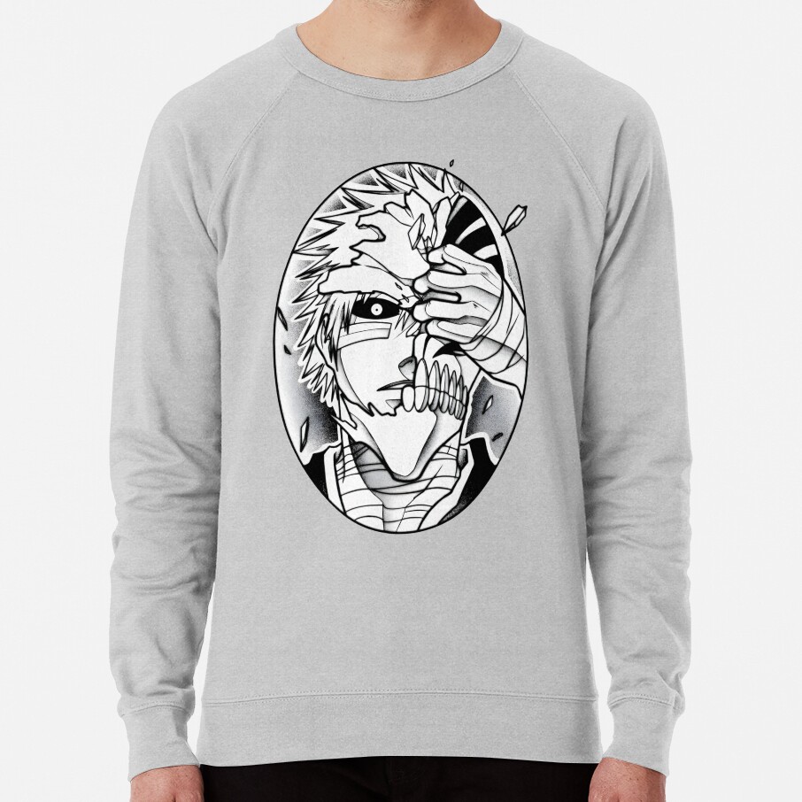 Hollow Half Mask Sweatshirt - Image 6