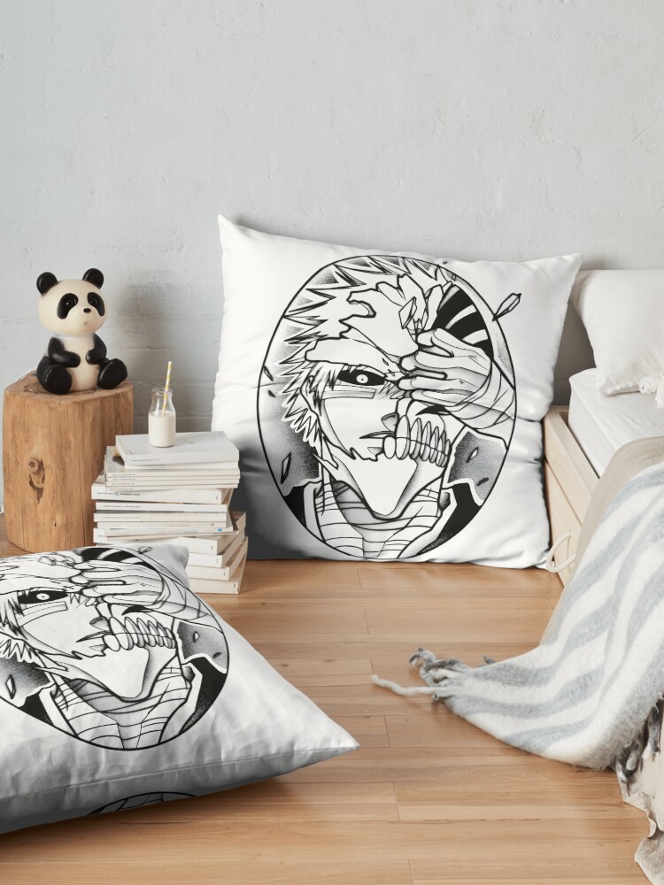 Hollow Half Mask Throw Pillow - Image 2