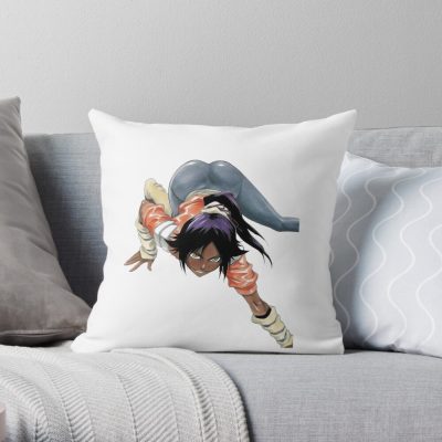 Shihouin Yoruichi Throw Pillow