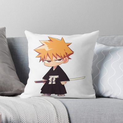 Ichigo Kurosaki Chibi Throw Pillow