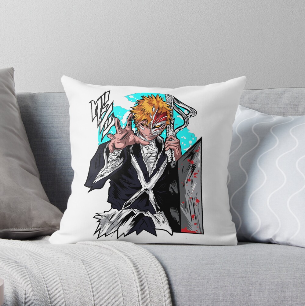 Soul Society Protector Throw Pillow