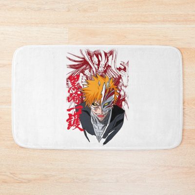 Hollow Half Mask Bath Mat