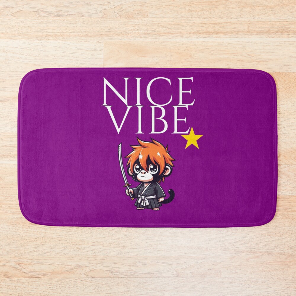Bleach Nice Vibe Monkey Bath Mat