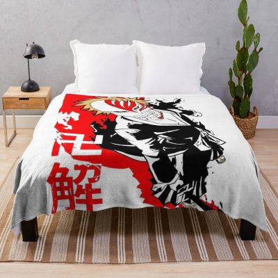 Hollow Half Mask Throw Blanket