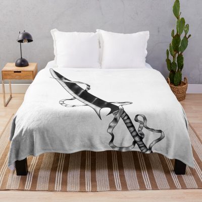 The Zangetsu Sword Throw Blanket