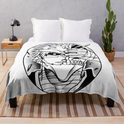 Hollow Half Mask Throw Blanket