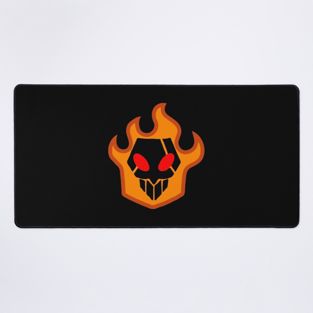 Bleach Skull Anime Emblem Symbol Of Power Mouse Pad