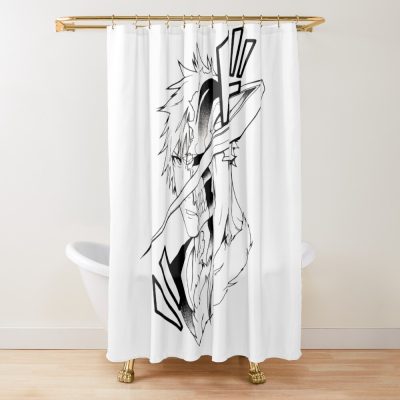 The Strongest Mood Shower Curtain