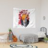 Hollow Half Mask Tapestry