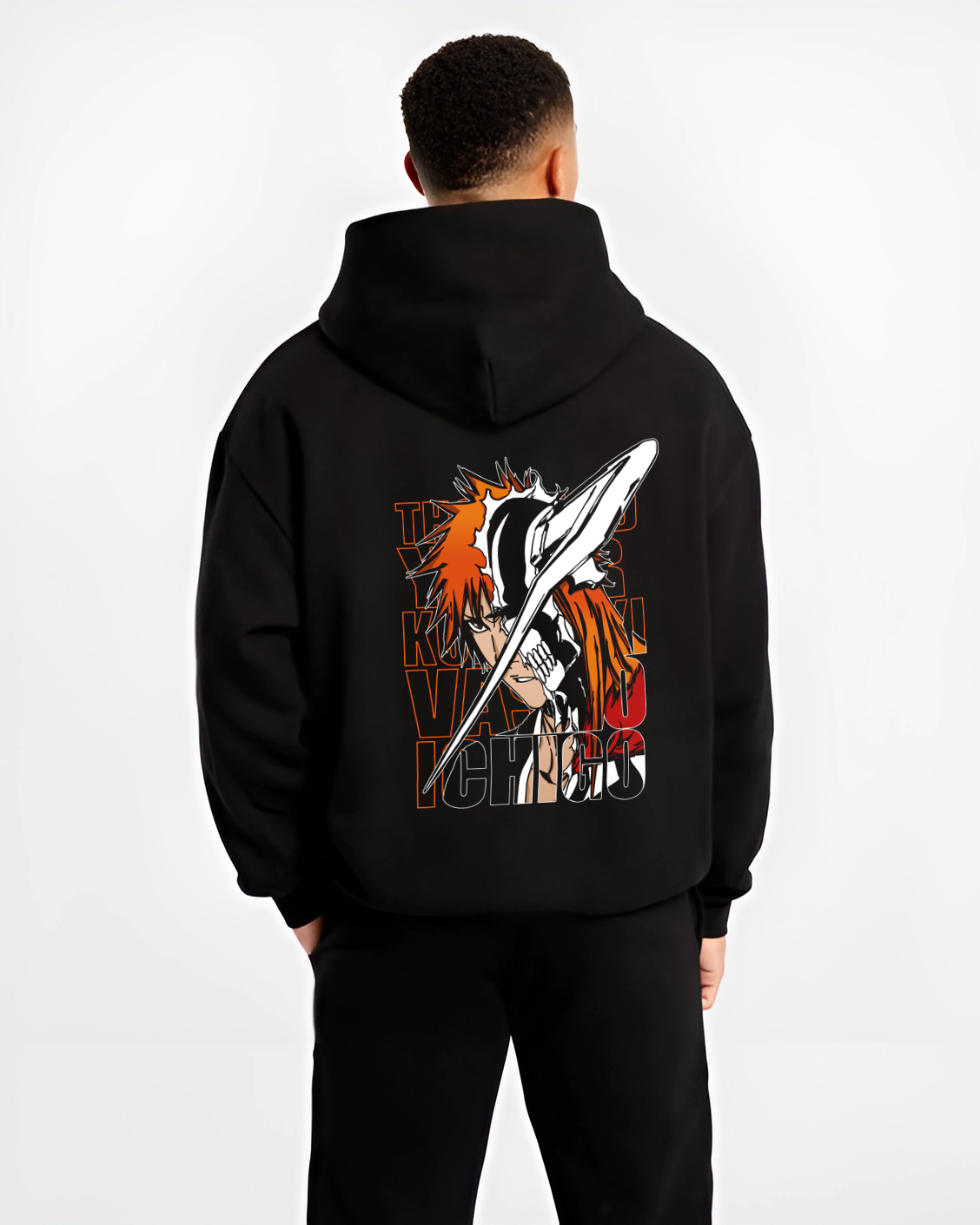 Ichigo Kurosaki Bleach Thousand-Year Blood War Anime Hoodie - Image 2