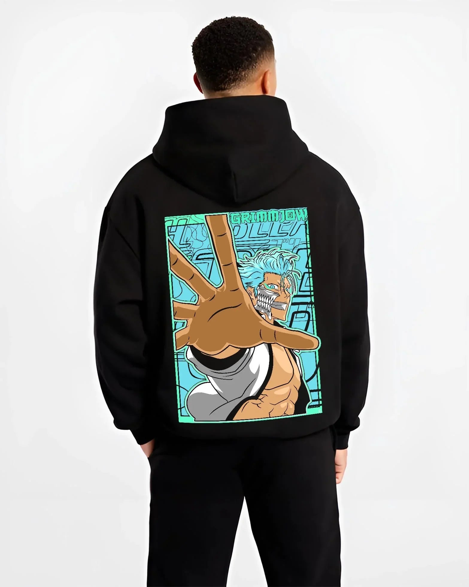 Bleach Hoodie Grimmjow Jaegerjaquez Panther Jumper - Image 2