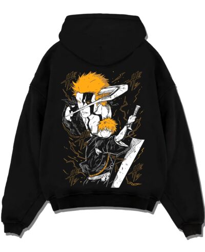 Ichigo Final Form Hoodie Bleach Anime Warrior Jumper