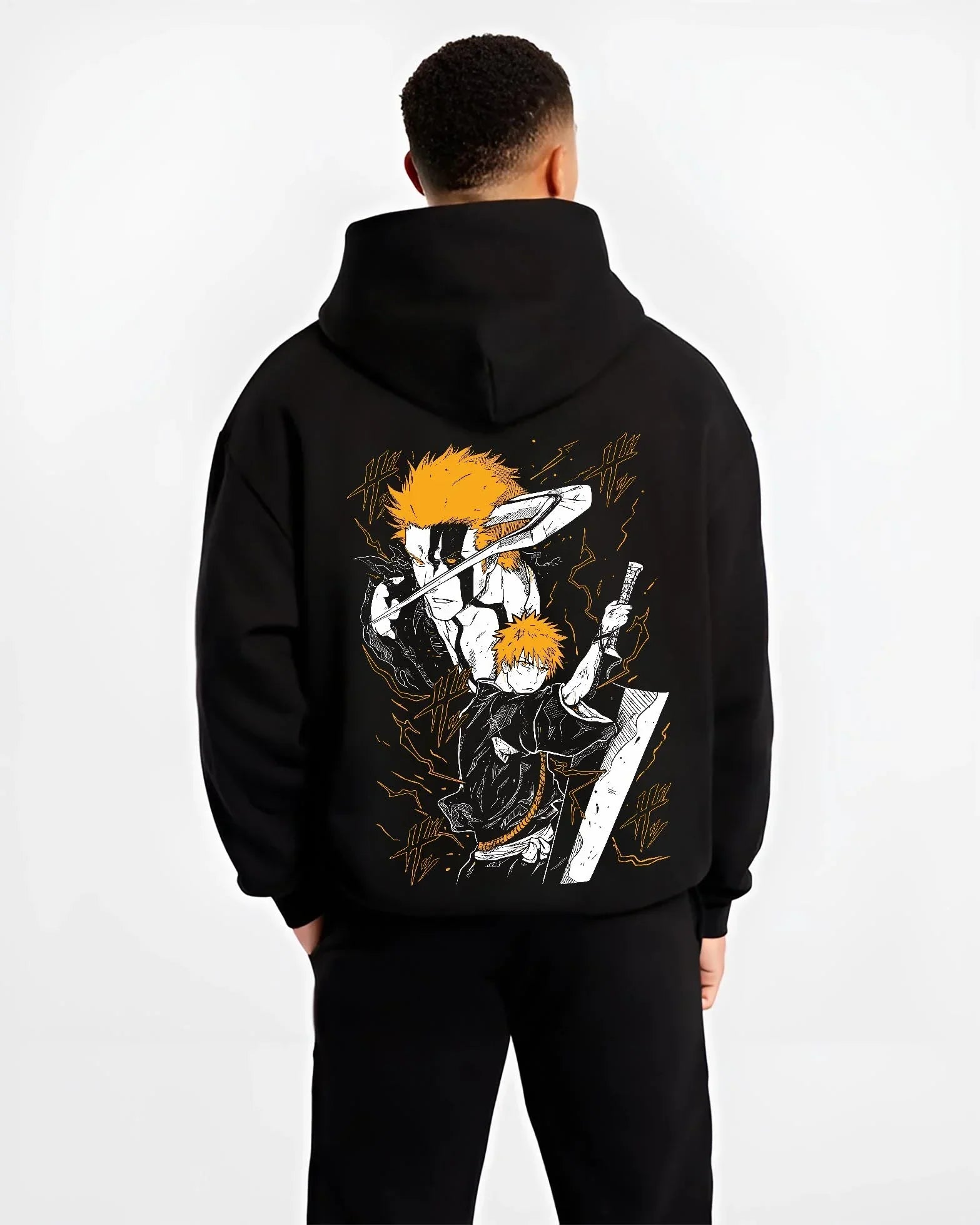Ichigo Final Form Hoodie Bleach Anime Warrior Jumper - Image 2