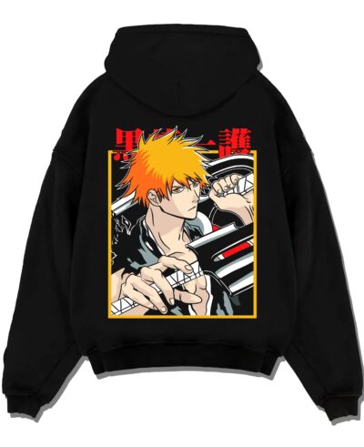 Bleach Hoodie Ichigo Kurosaki Soul Reaper Jumper