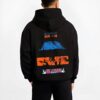 ICHYWX B.black hoodie male back view - Bleach Merch