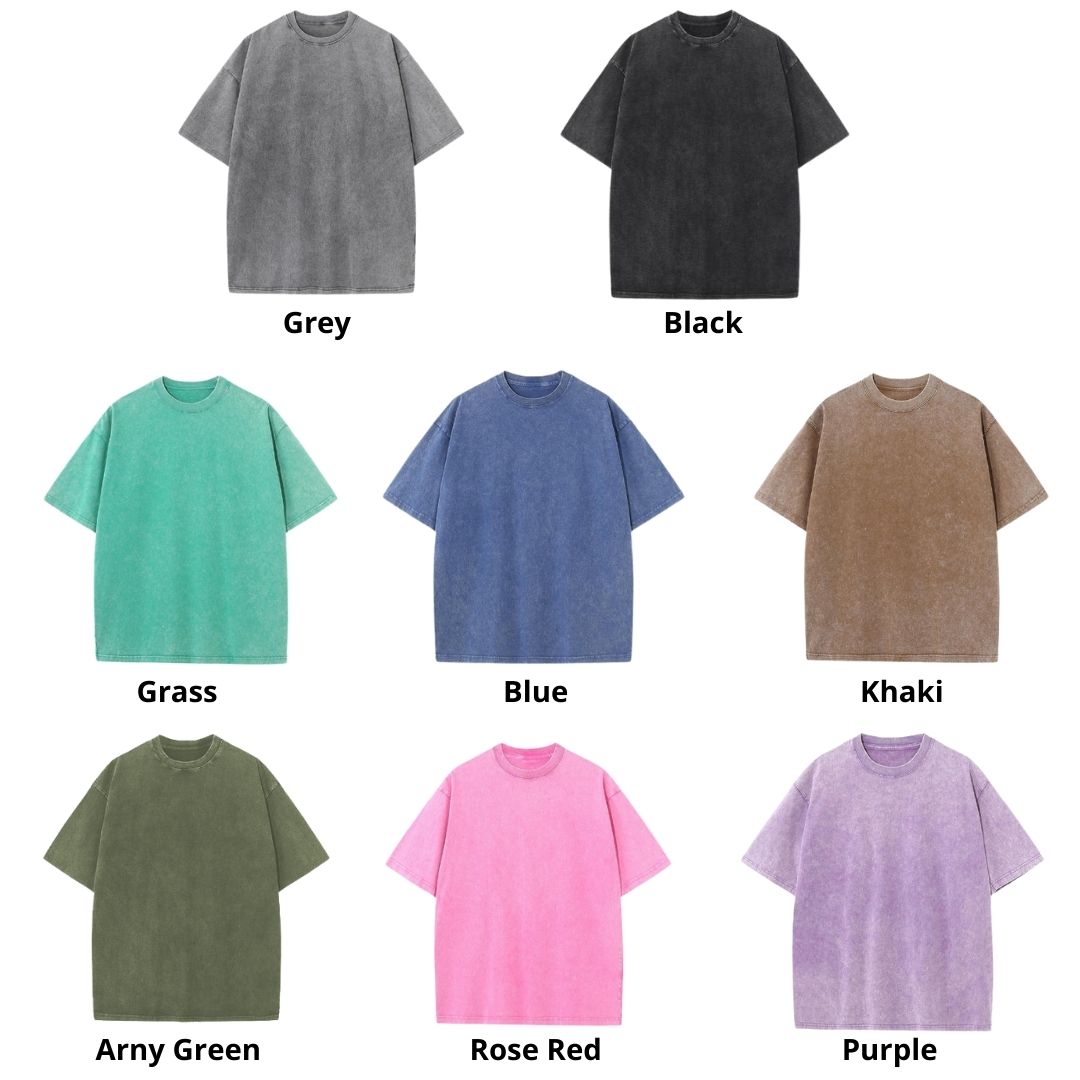 Mineral Wash T Shirt Color - Bleach Merch