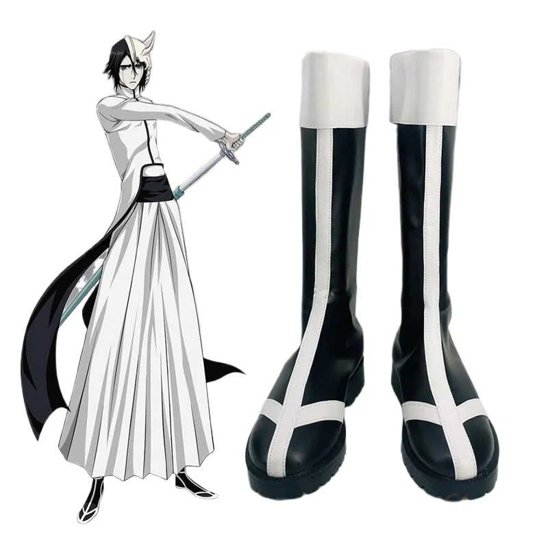 Anime Shoes BLEACH Ulquiorra Cifer Cosplay Boots