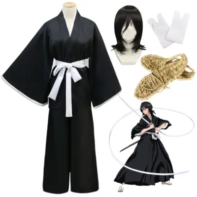 Anime Bleach Kostuum Kuchiki Rukia Cosplay